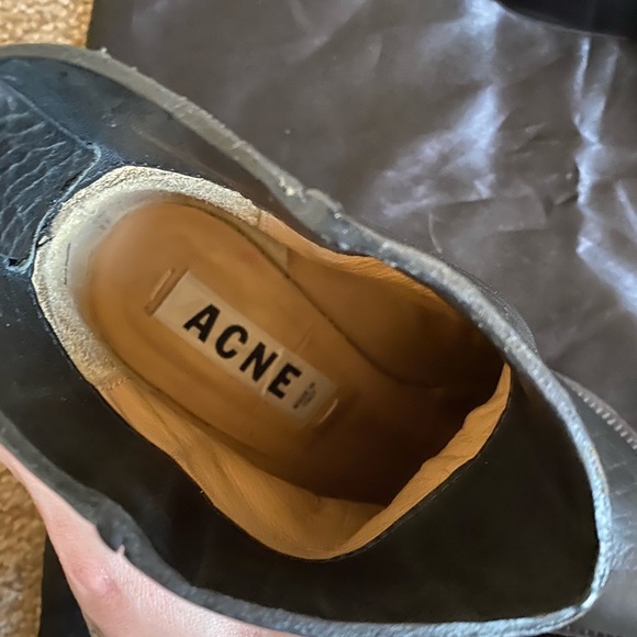 Acne studios Donna boots 36 6 black point toe - Picture 4 of 9